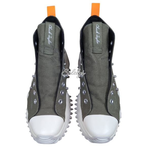 Converse Run Star Motion High Platform Utility Green Egret Sun Ray Sneaker 9.5 - Picture 8 of 10